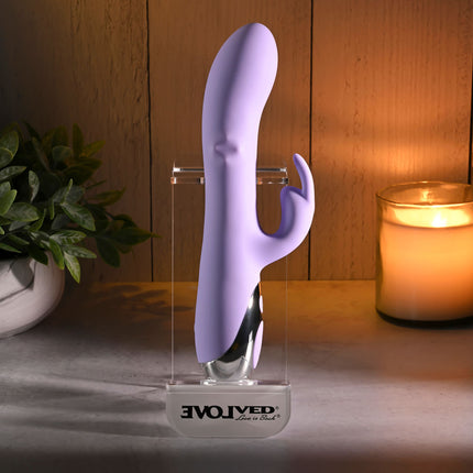 Evolved SPINDERELLA - Purple Rabbit Vibrator