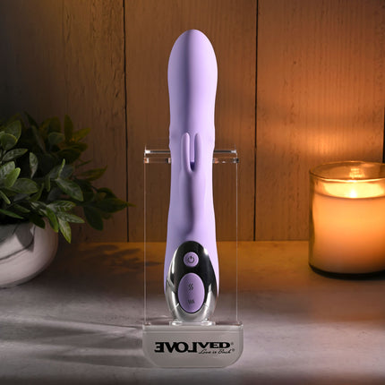 Evolved SPINDERELLA - Purple Rabbit Vibrator