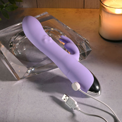 Evolved SPINDERELLA - Purple Rabbit Vibrator