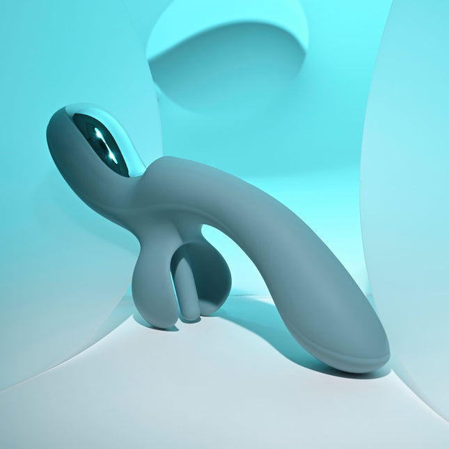 Evolved Take Your Flick Vibrator with Clitoral Stimulator Flicking