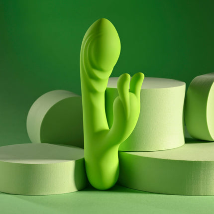 Evolved BRAT BUNNY - Green Rabbit Vibrator