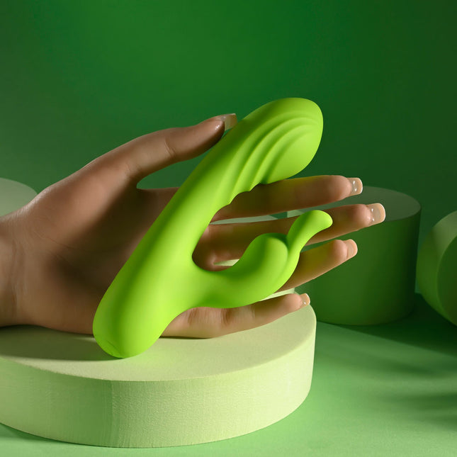Evolved BRAT BUNNY - Green Rabbit Vibrator