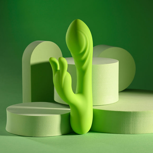 Evolved BRAT BUNNY - Green Rabbit Vibrator