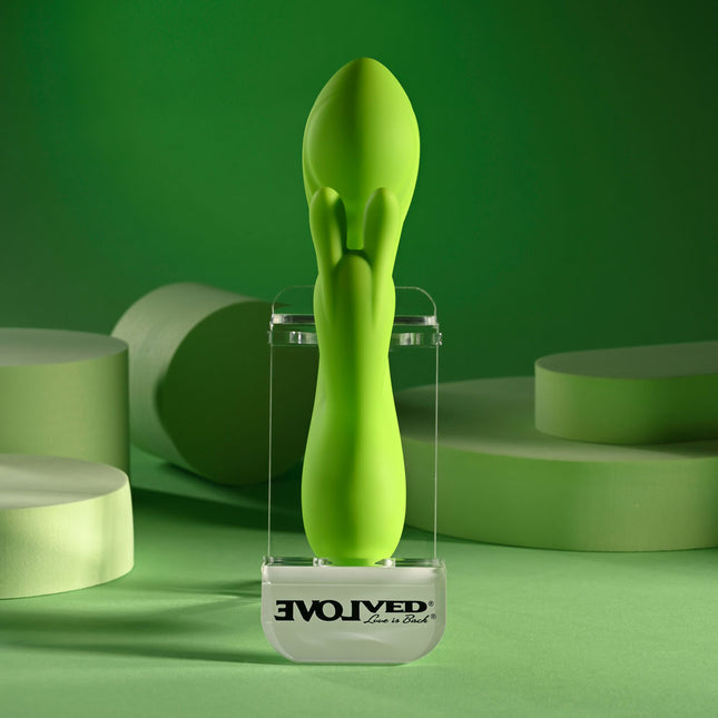 Evolved BRAT BUNNY - Green Rabbit Vibrator