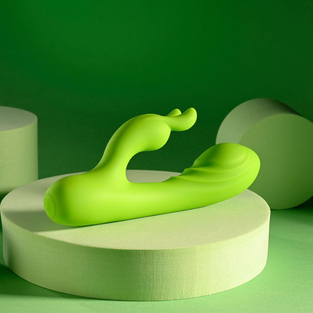 Evolved BRAT BUNNY - Green Rabbit Vibrator