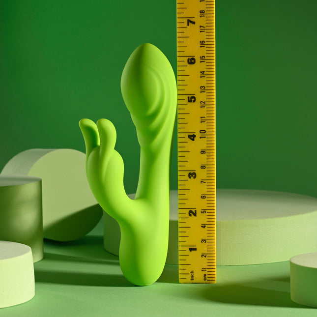Evolved BRAT BUNNY - Green Rabbit Vibrator