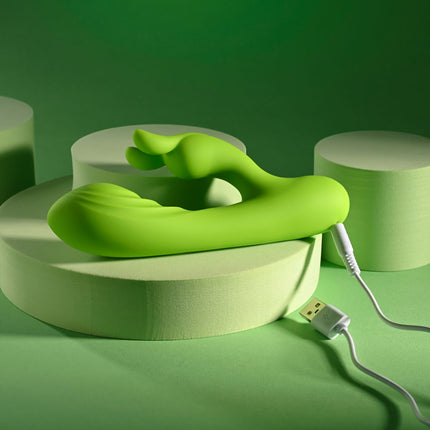 Evolved BRAT BUNNY - Green Rabbit Vibrator