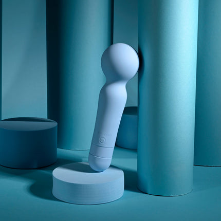 Evolved IRIS Blue Massage Wand Vibrator