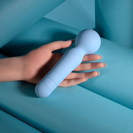 Evolved IRIS Blue Massage Wand Vibrator