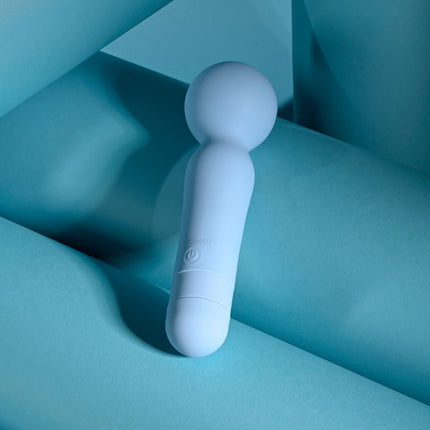 Evolved IRIS Blue Massage Wand Vibrator