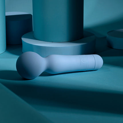 Evolved IRIS Blue Massage Wand Vibrator