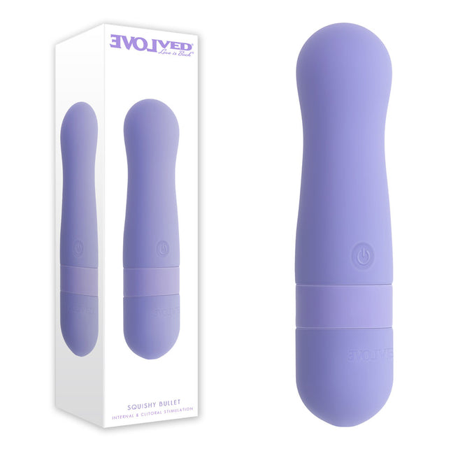 Evolved Purple Squishy Bullet Vibrator