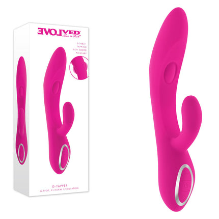 Evolved G-TAPPER - Pink Rabbit Vibrator