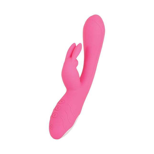 Evolved Bunny Kisses Pink 20cm Rabbit Vibrator