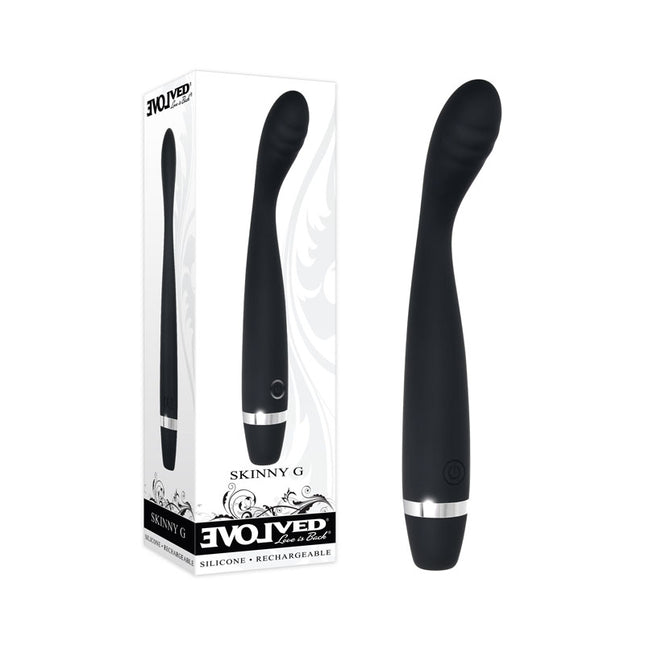 Evolved Skinny G Luxury Black Vibrator