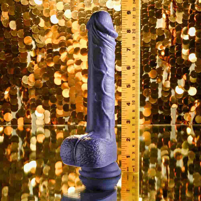 Evolved Pleasure Rider Thrusting Dildo Size