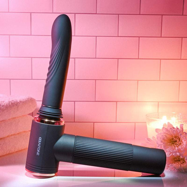 Evolved Too Hot To Handle Thrusting Vibrator Machine Side
