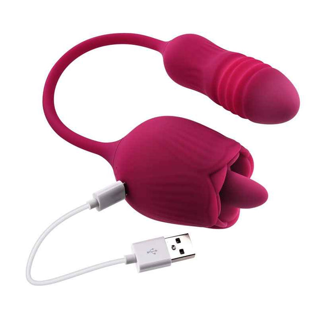 Evolved WILD ROSE Vibrator USB Rechargeable