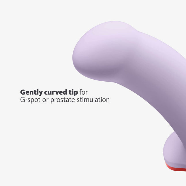 FUN FACTORY AMOR Lavender – Small 5 Inch Hands-Free Dildo