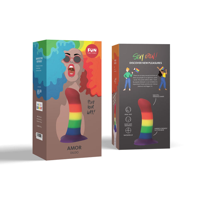 Fun Factory AMOR Rainbow Dildo