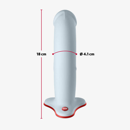 FUN FACTORY THE BOSS Blue – Strap-On & Suction 7 Inch Dildo