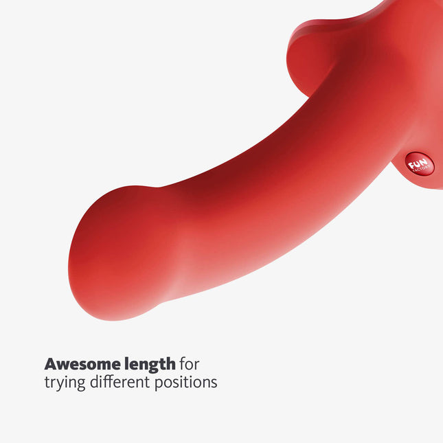 FUN FACTORY MAGNUM Orange – Strap-On 7 Inch Dildo, Hands-Free