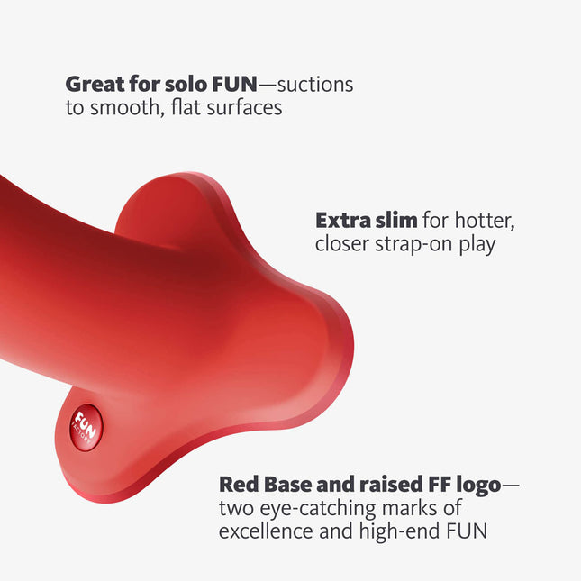 FUN FACTORY MAGNUM Orange – Strap-On 7 Inch Dildo, Hands-Free