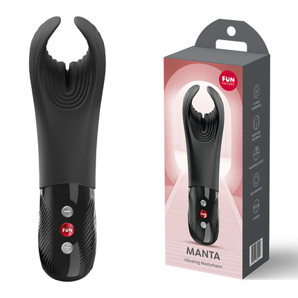 Fun Factory MANTA Black Unisex Vibrator
