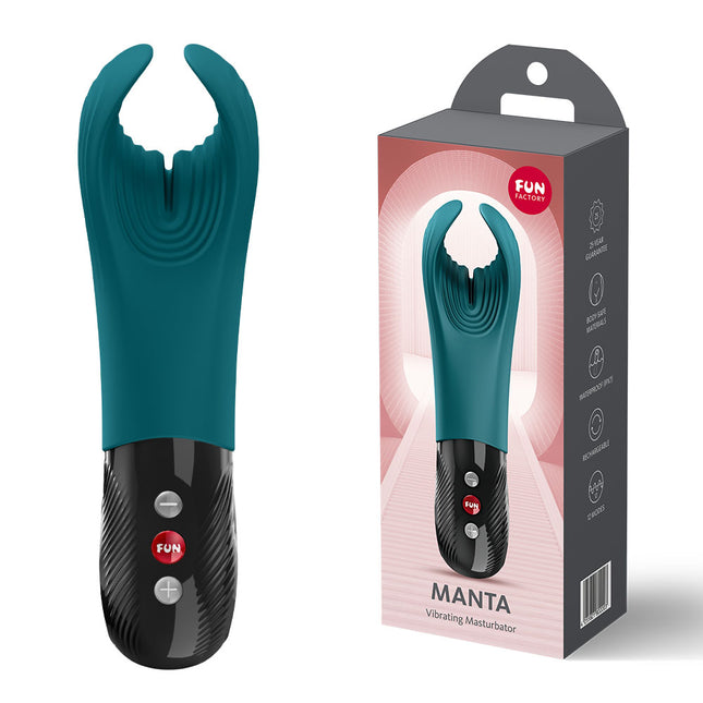 Fun Factory MANTA Bottle Green Unisex Vibrator