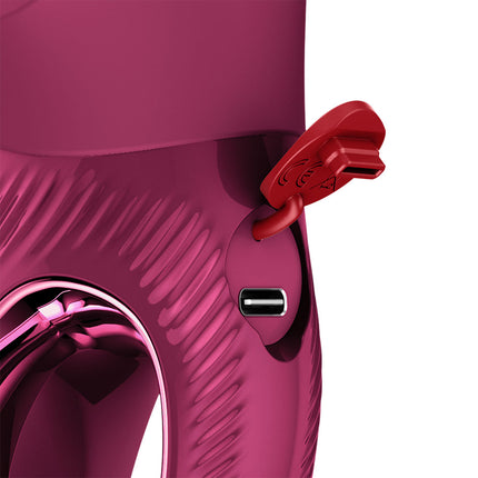 Fun Factory MISS BI Wine Red 17cm G Spot Rabbit Vibrator