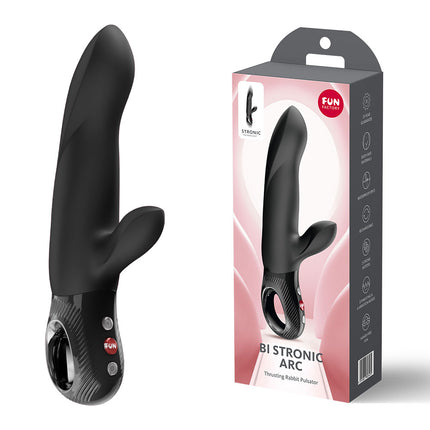Fun Factory BI STRONIC ARC Black Thrusting Vibrator