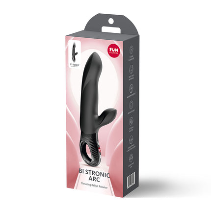 Fun Factory BI STRONIC ARC Black Thrusting Vibrator