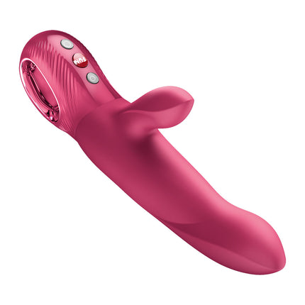 Fun Factory BI STRONIC ARC Raspberry 21.6cm Thrusting Vibrator