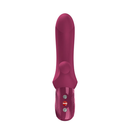 Fun Factory BI STRONIC CURVE Wine Red Thrusting Vibrator