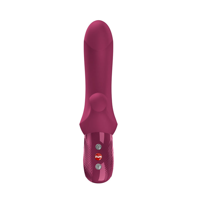 Fun Factory BI STRONIC CURVE Wine Red Thrusting Vibrator
