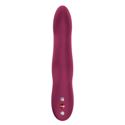 Fun Factory STRONIC WAVE Wine Red Thrusting Vibrator