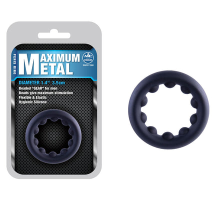 Maximum Metal - Black 35mm Cock Ring