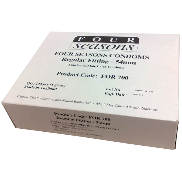 Regular Condoms Bulk Box of 144