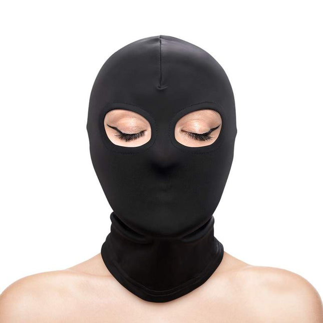 Fetish & Fashion Eyes Hood - Black on Girl