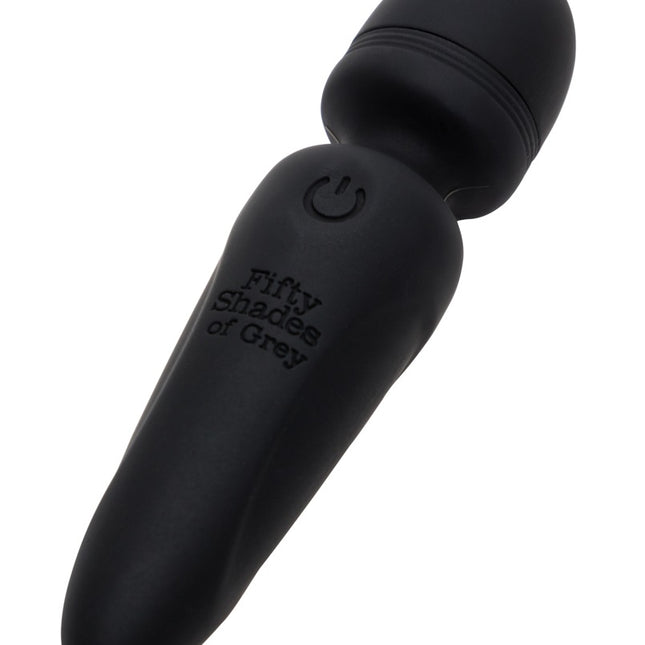 Fifty Shades of Grey Mini Wand Vibrator Sex Toy Black