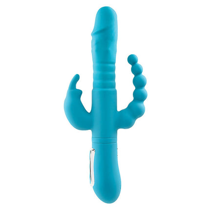 Adam & Eve THRUSTING TRIPLE JOY Rabbit Vibrator