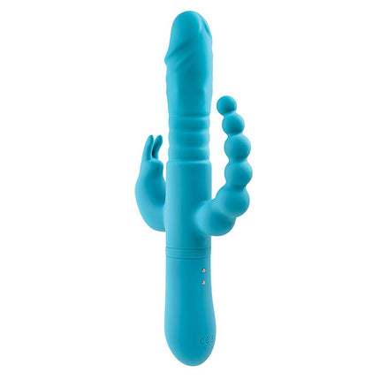 Adam & Eve THRUSTING TRIPLE JOY Rabbit Vibrator