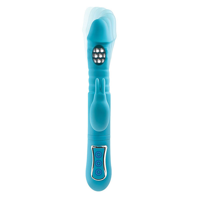 Adam & Eve THRUSTING TRIPLE JOY Rabbit Vibrator