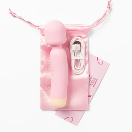 Girls Get Off Wanda - Pink 16.8 cm USB Rechargeable Massage Wand