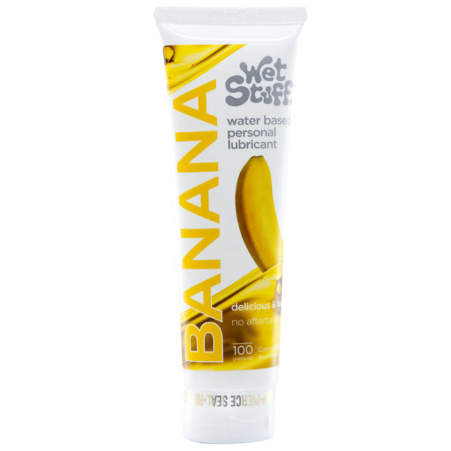 Wet Stuff Banana Flavoured Water Based Lubricant - 100g Tube