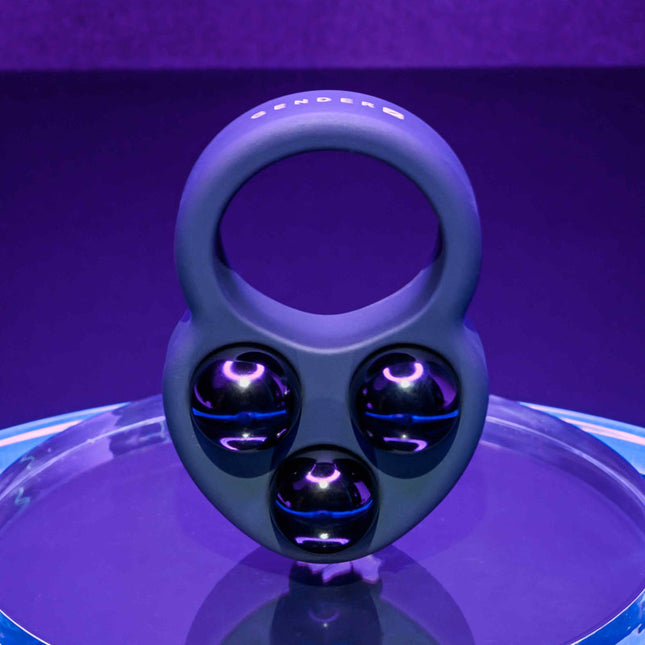 Gender X WORKOUT Black Weighted Cock Ring