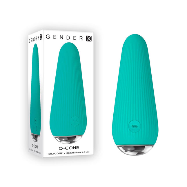 Gender X O-CONE Blue 10.8cm Bullet Vibrator