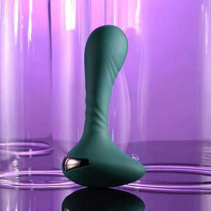 Gender X GOES ANYWHERE Green Egg Shaped Vibrator