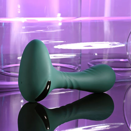 Gender X GOES ANYWHERE Green Egg Shaped Vibrator