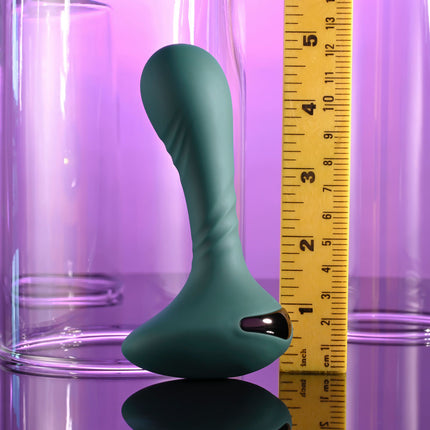Gender X GOES ANYWHERE Green Egg Shaped Vibrator